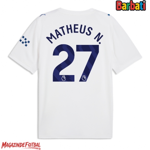 Manchester City Matheus Nunes #27 Tricou Fotbal Replică 2026-27 Barbati Treilea Manchester City Matheus Nunes #27 Tricou Fotbal Replică 2026-27 Barbati Treilea